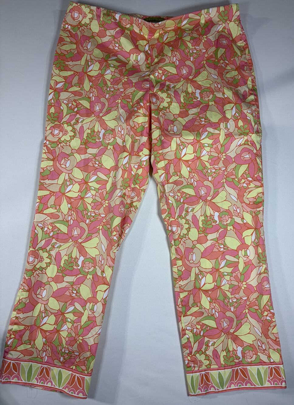 Sigrid Olsen Deco 20 Pedal Pushers EUC